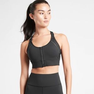ATHLETA Empower Bra A-C, Black, Size XL